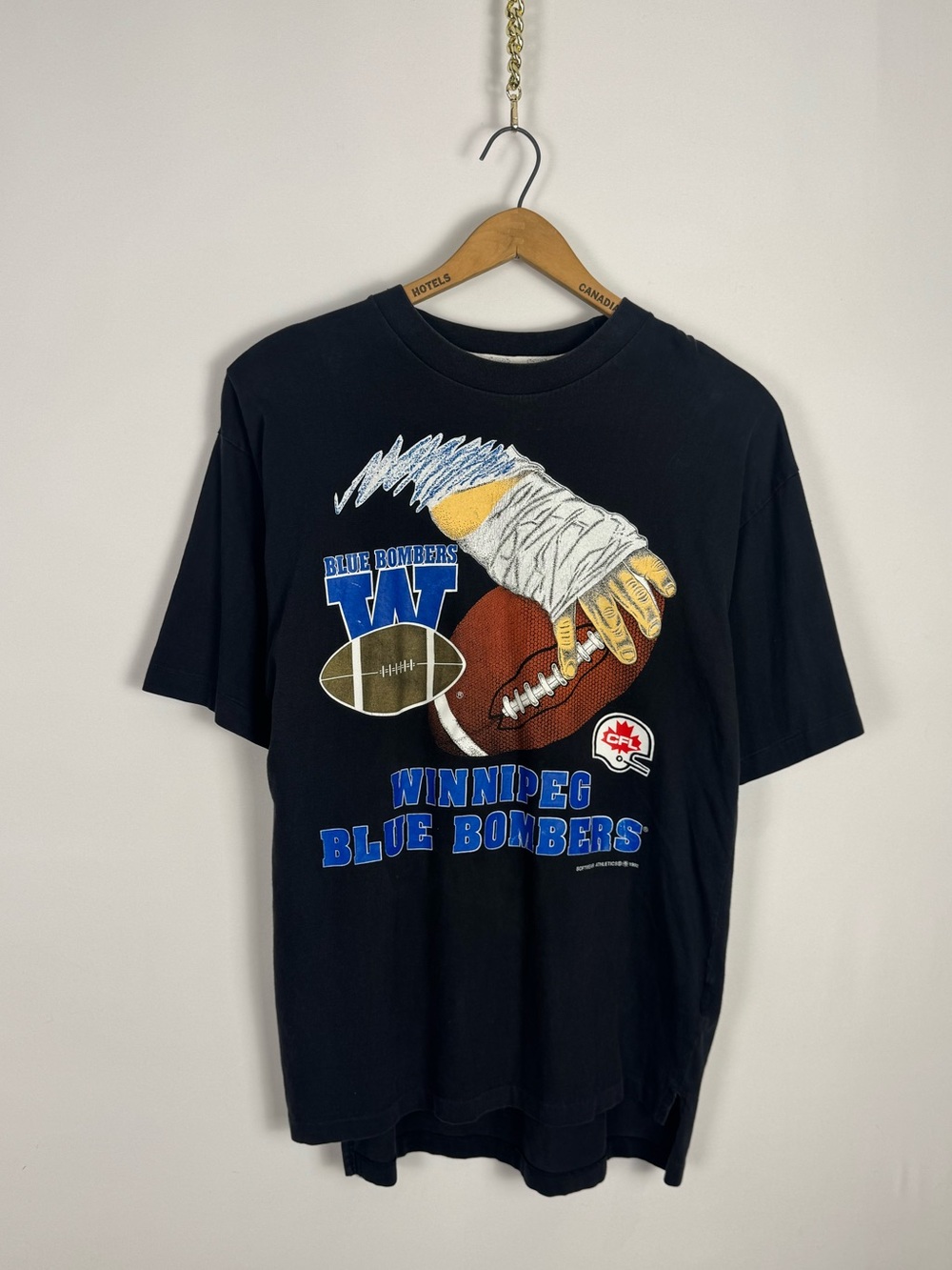 Vintage 90s Winnipeg Blue Bombers Graphic Tee
